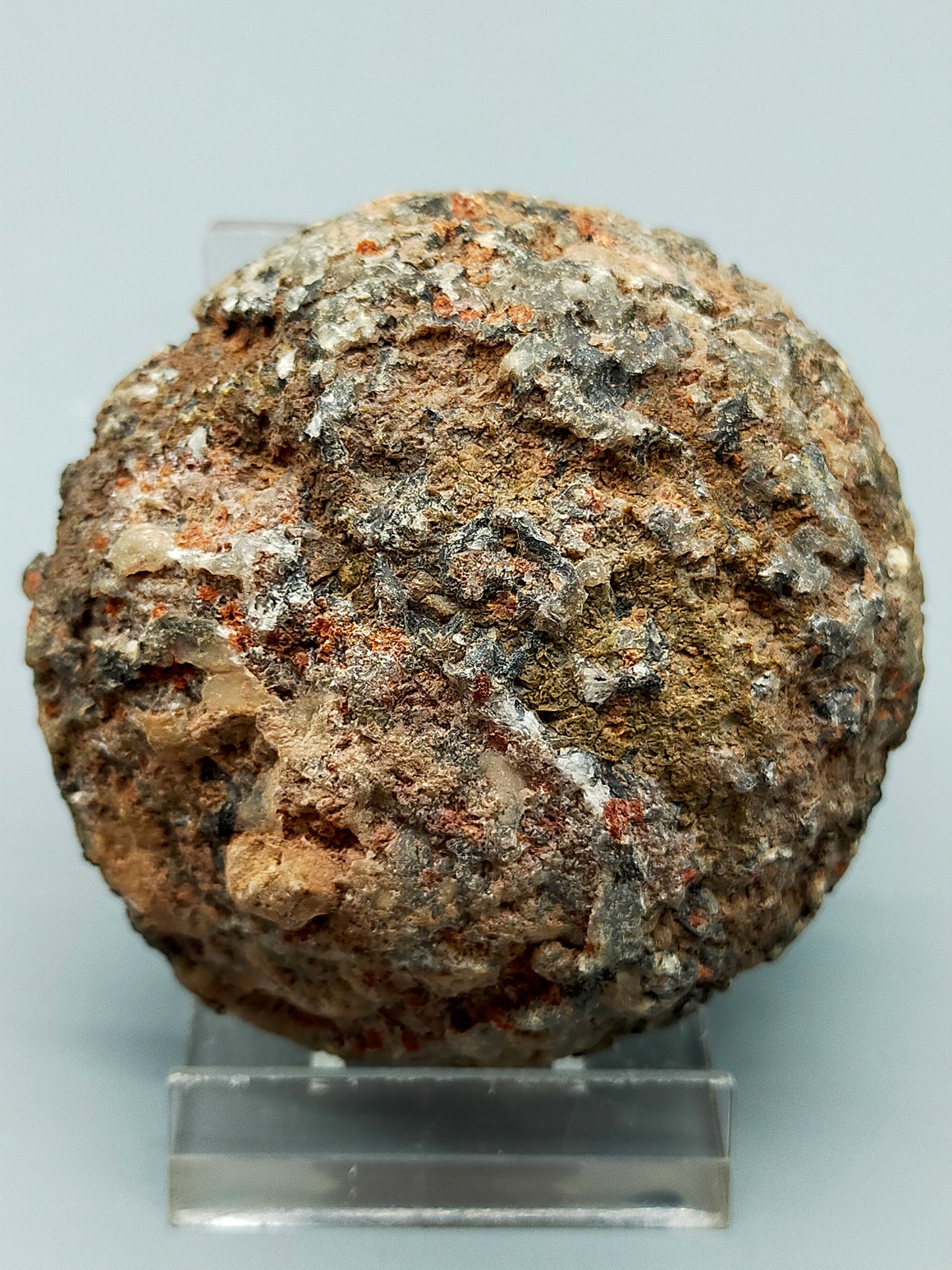 Eindrucksvolle Amethyst Geode Naturkristall mit Calcit-Einschluss