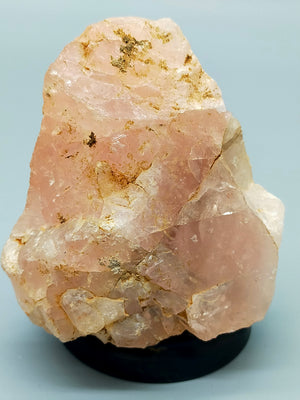 Natürlicher Rosenquarz Rohstein Mineralien Kristall