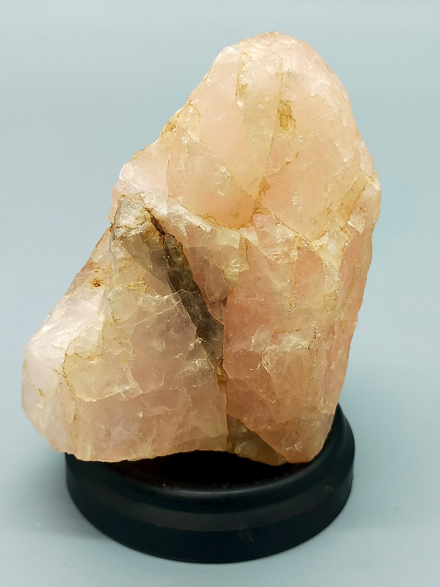 Natürlicher Rosenquarz Rohstein Mineralien Kristall