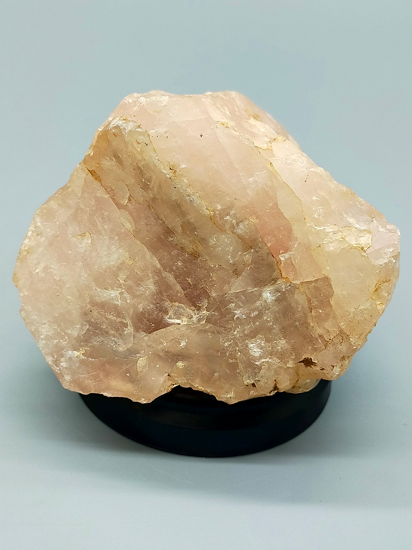 Natürlicher Rosenquarz Rohstein Mineralien Kristall