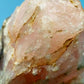 Natürlicher Rosenquarz Rohstein Mineralien Kristall