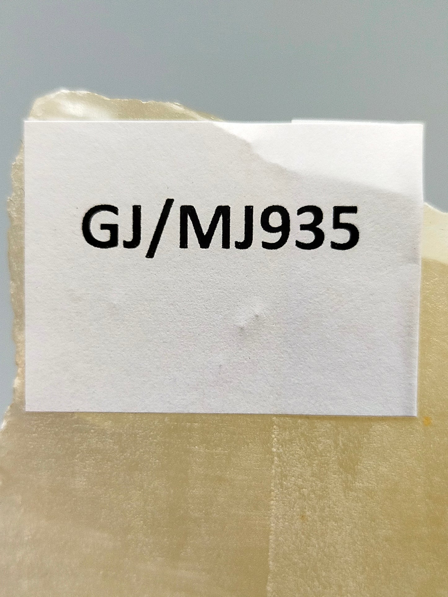 Natur Honigkalzit Rohstein Eindrucksvolles Mineral