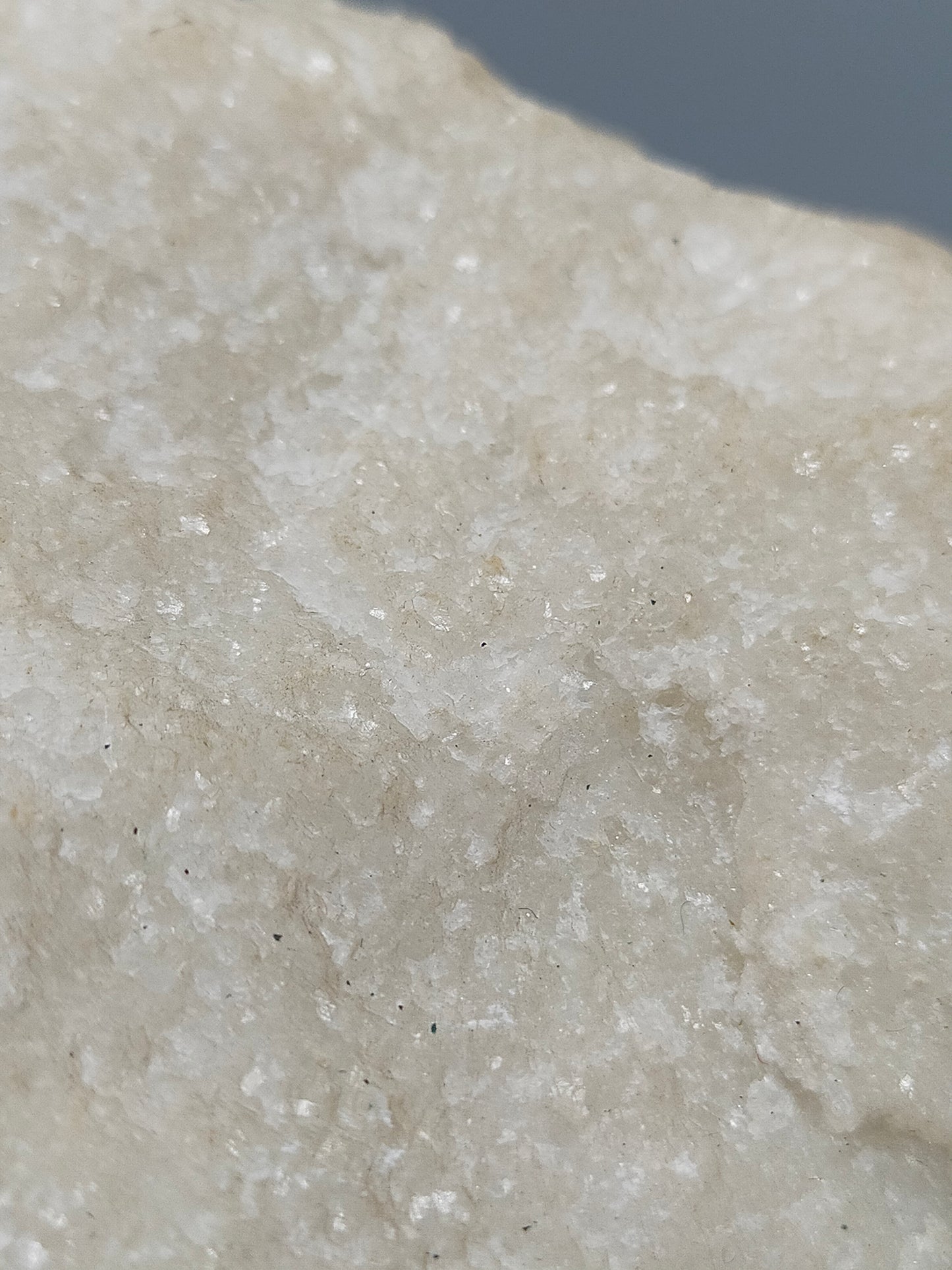 Rohstein Mineralien Weißer Kristalliner Naturstein