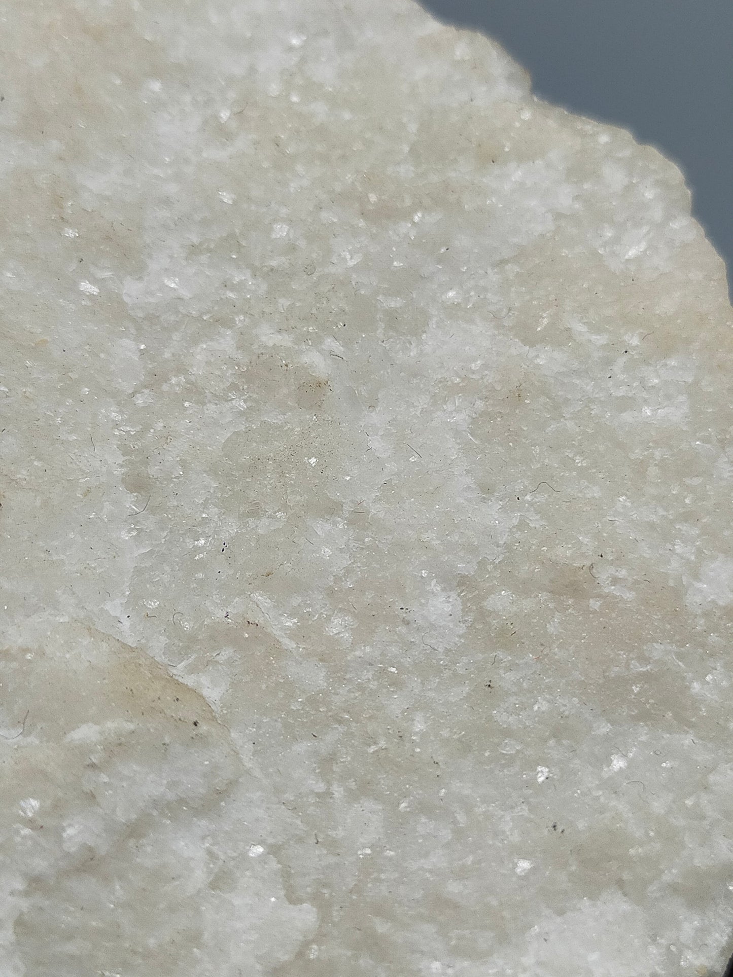 Rohstein Mineralien Weißer Kristalliner Naturstein
