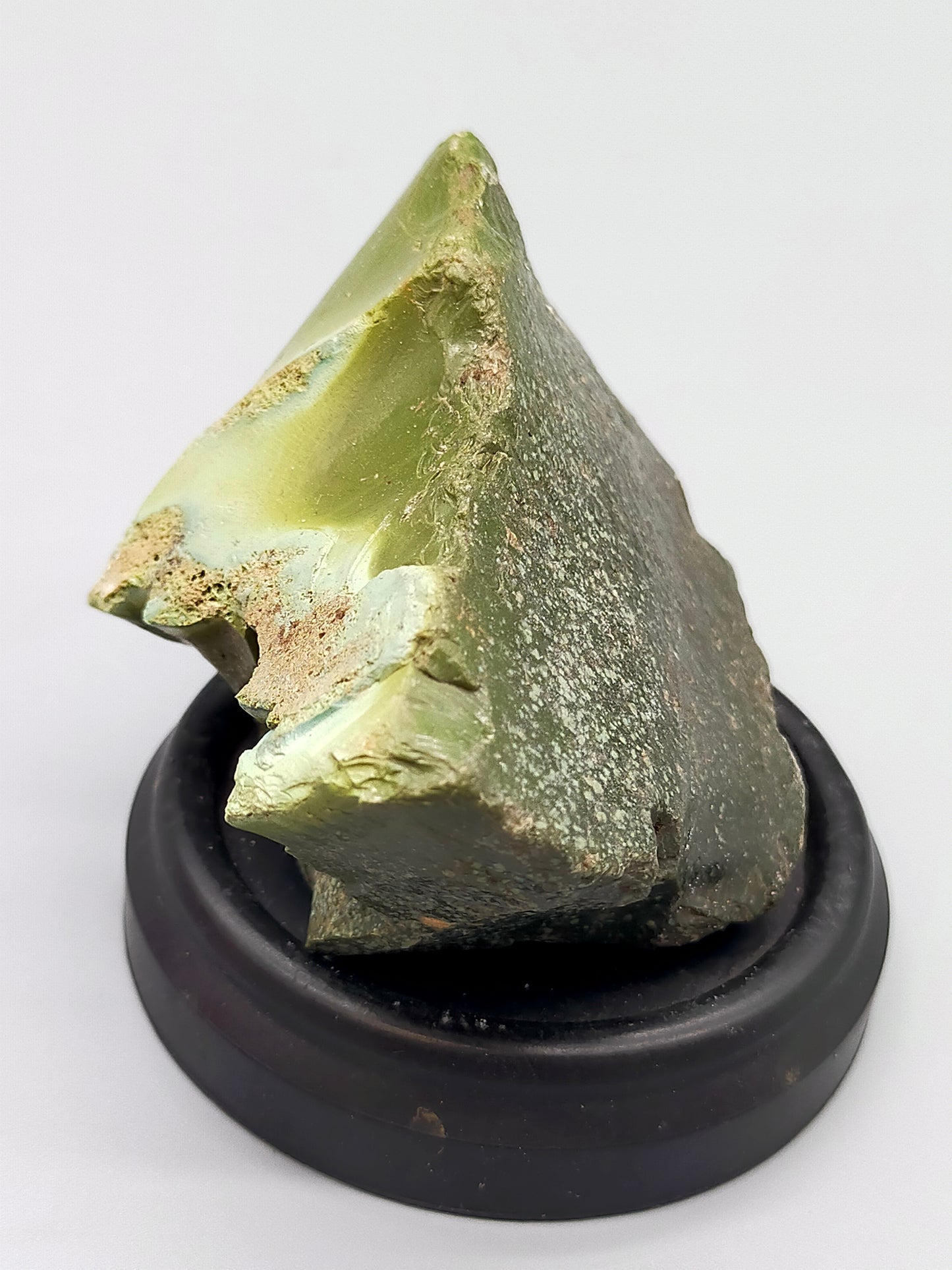 Grüner Schlackenstein Rohstein