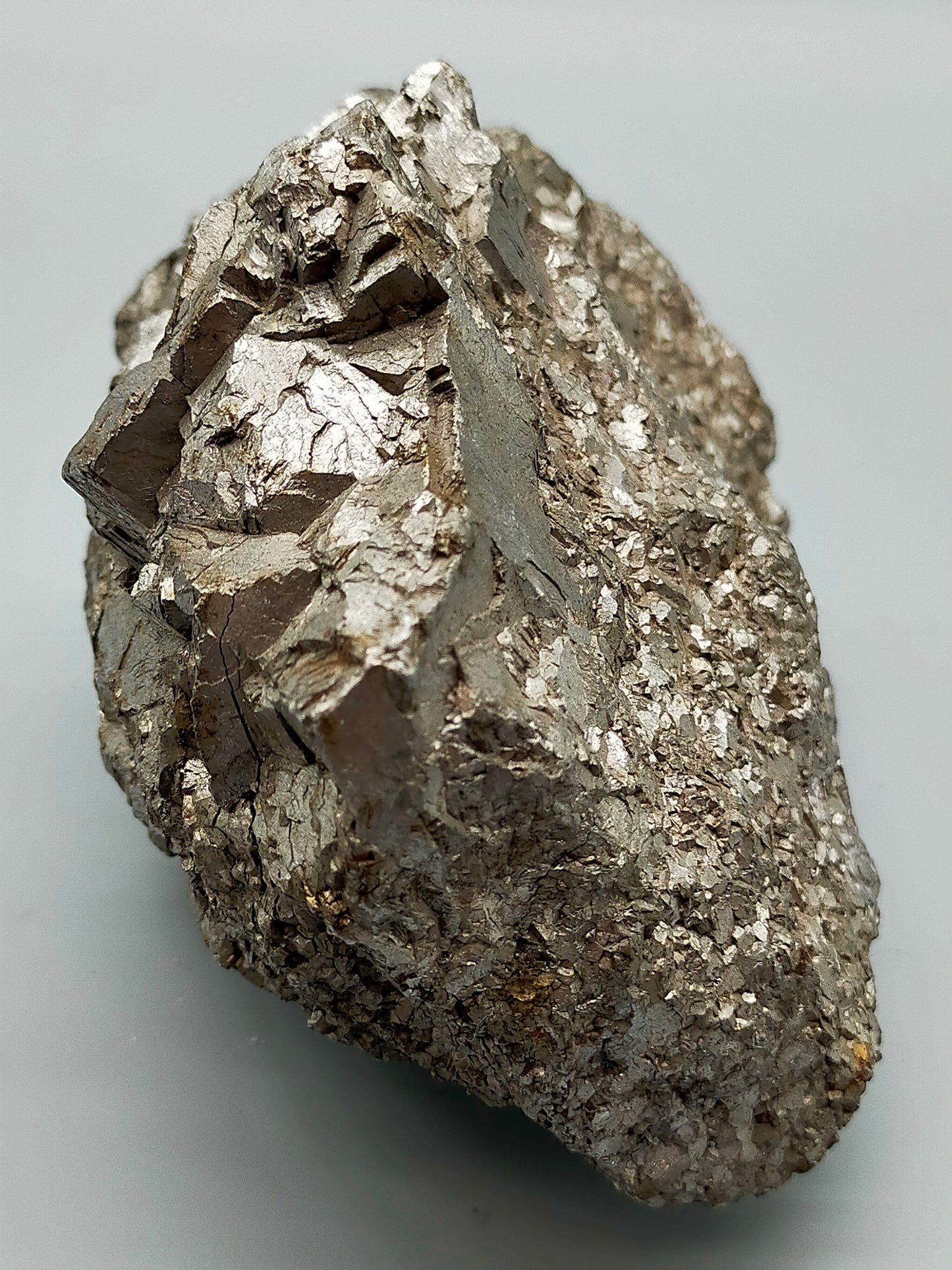 Große Pyrit Stufe Naturbelassenes Mineral