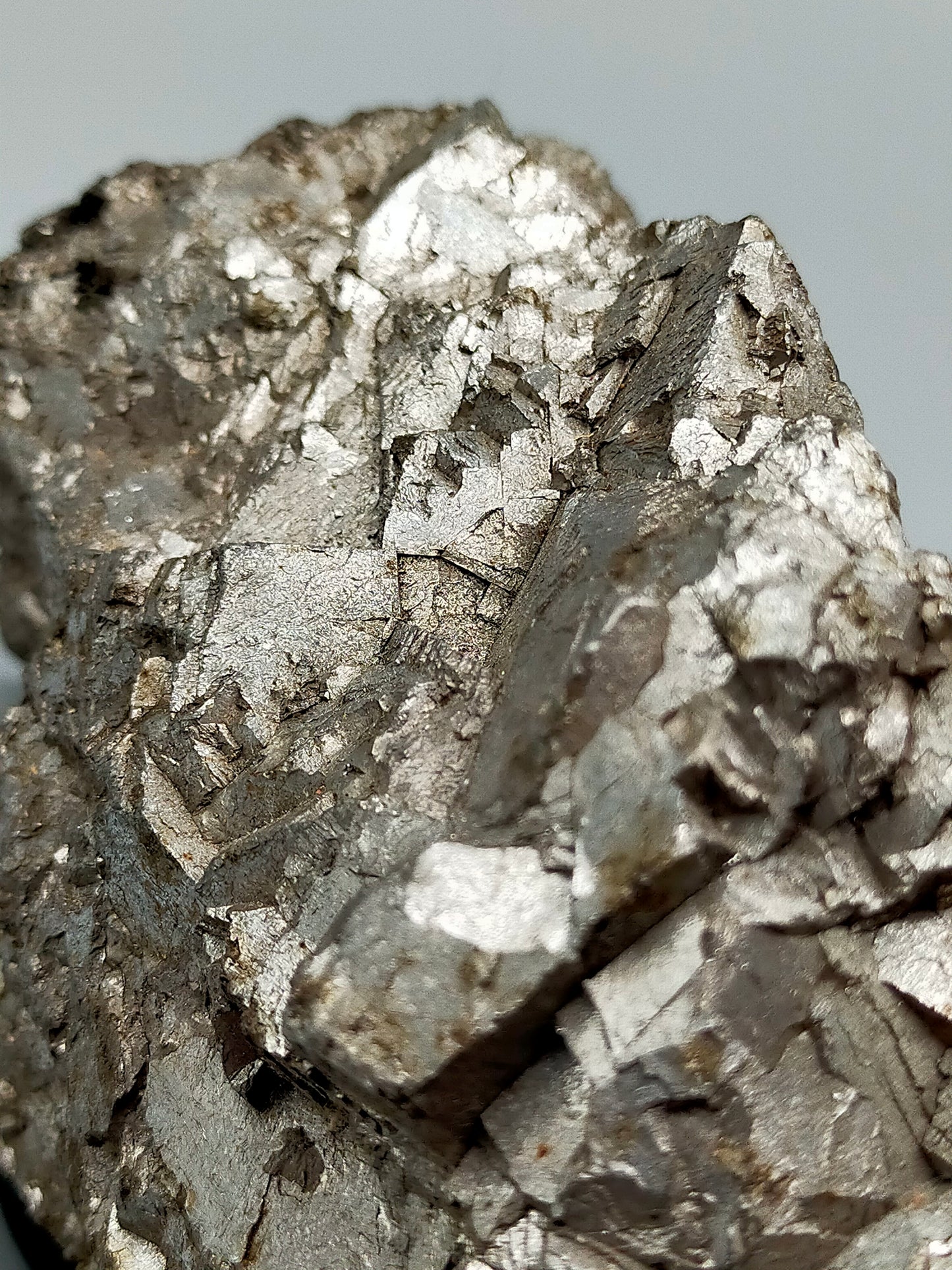 Große Pyrit Stufe Naturbelassenes Mineral