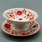 Antike J&C Bavaria Porzellan Tasse Meissen Handgemalt