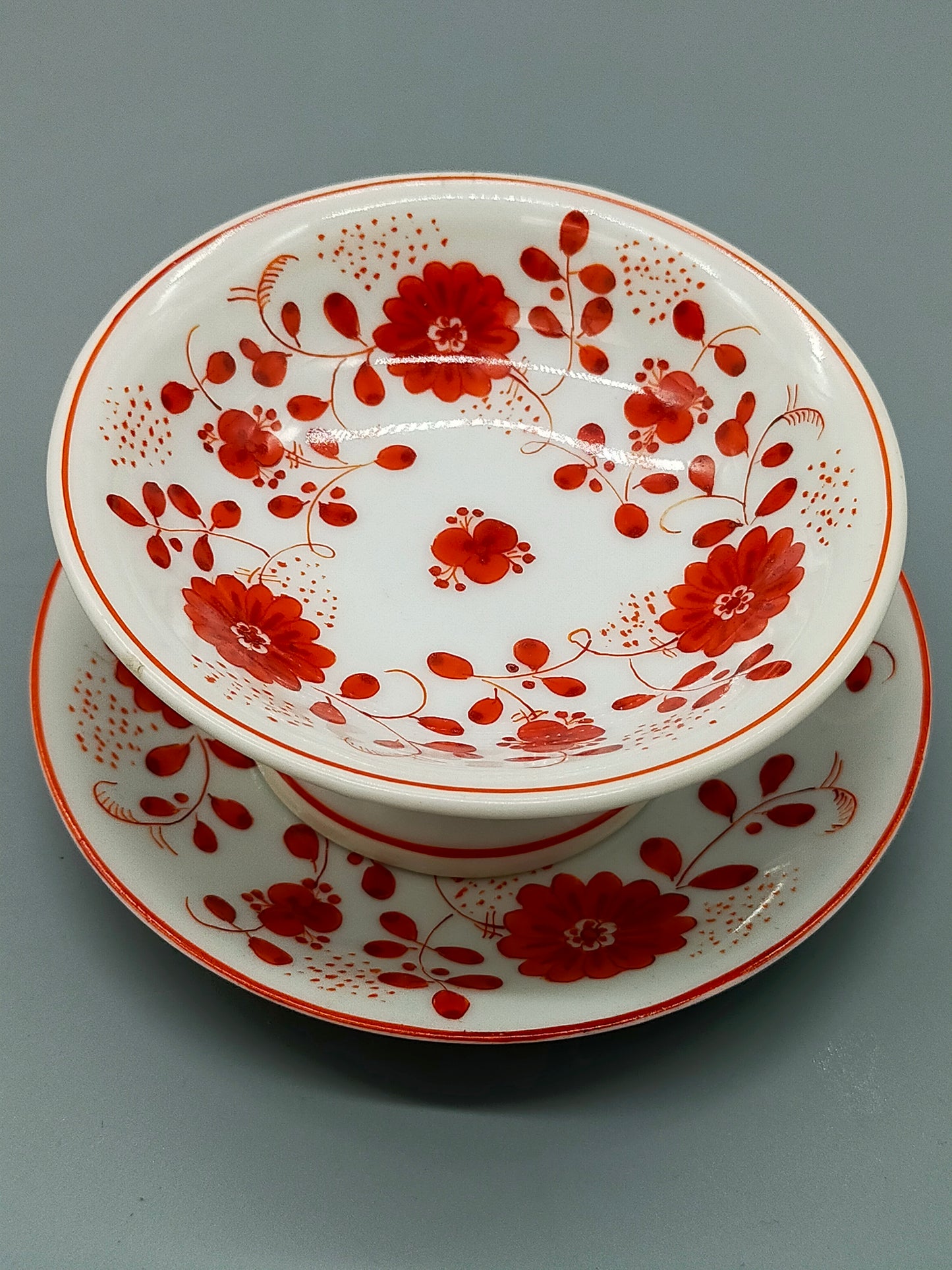 Antike J&C Bavaria Porzellan Tasse Meissen Handgemalt