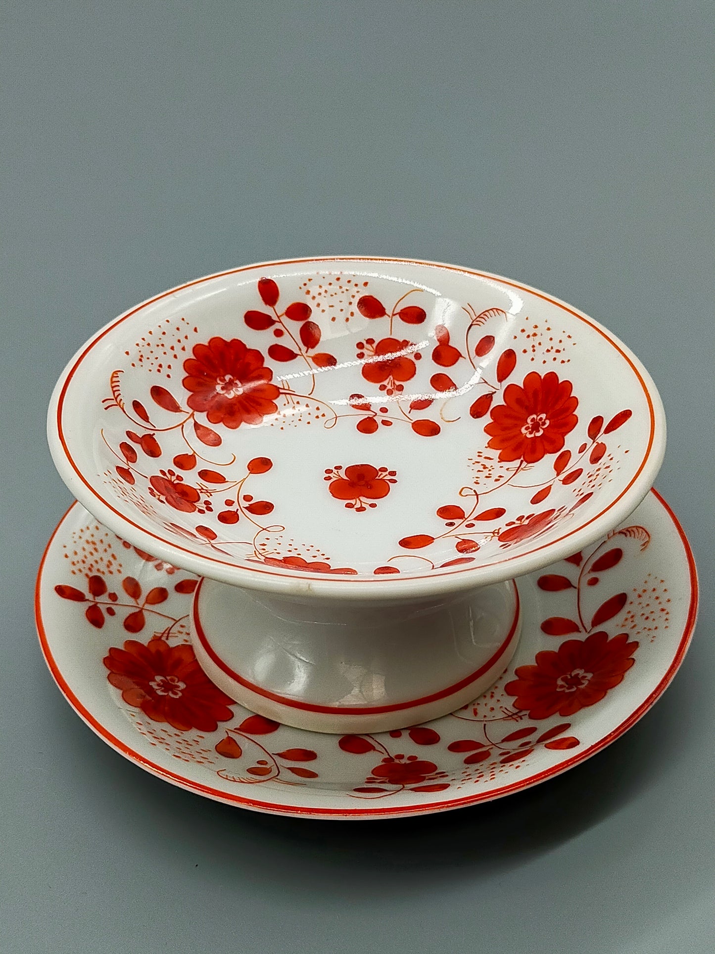 Antike J&C Bavaria Porzellan Tasse Meissen Handgemalt