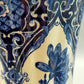 Antike Klassisches Delfts Blauw Petrus Vase