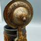 Rustikaler Gerz W. Germany Krug Detailreicher Schenkkrug mit Zinndeckel