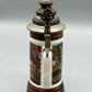 Rastal Bierkrug von 1977 – Detailreiches Jagdmotiv mit Zinndeckel