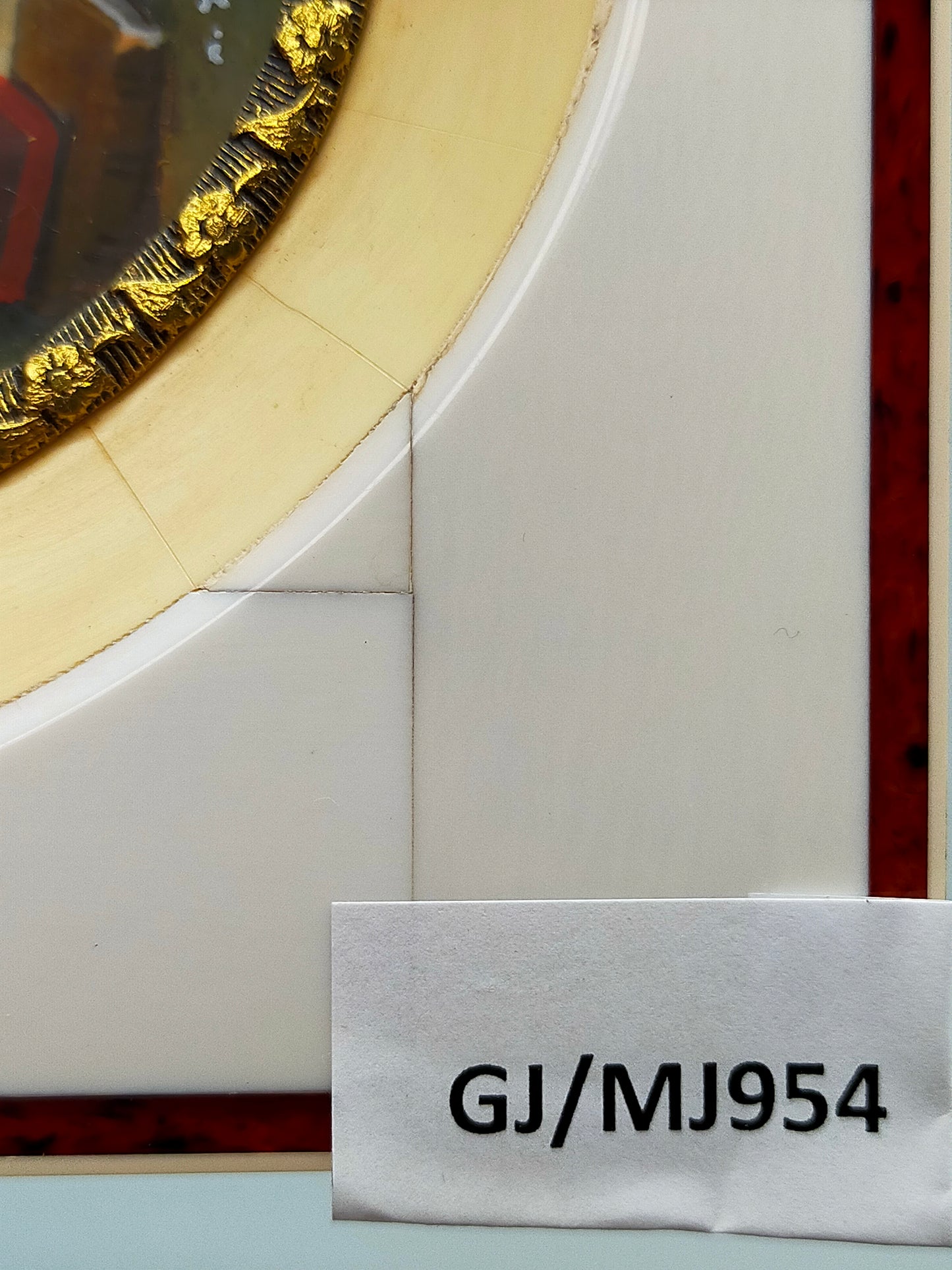 Der arme Poet nach Carl Spitzweg – Miniatur Ölgemälde