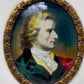 Deutsche Schule (XIX)  Klassisches Herren Porträt im Oval Miniatur