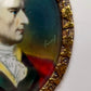 Deutsche Schule (XIX)  Klassisches Herren Porträt im Oval Miniatur