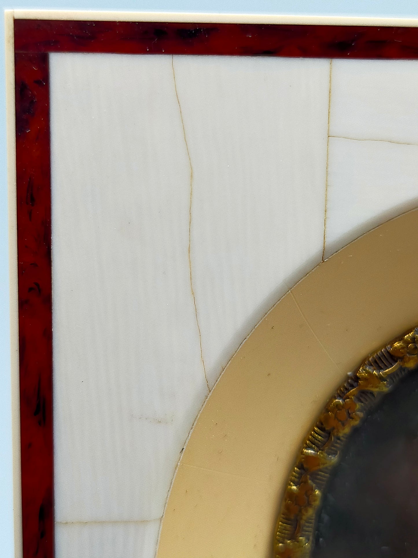 Mitteleuropäische Schule (XIX) Porträt einer edlen Dame Miniatur