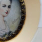 Französische Schule (XIX) Constanze Weber Miniaturgemälde