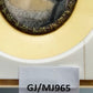 Französische Schule (XIX) Edles Damenportrait im Rahmen Miniatur