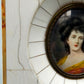 Englische Schule (XIX) Elegantes Damenportrait Miniaturgemälde