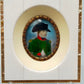 Französische Schule (XIX) Portrait von Napoleon I Miniaturgemälde