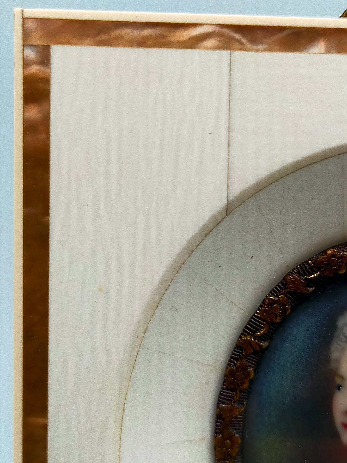 Französische Schule (XVIII)  Damenportrait Miniatur