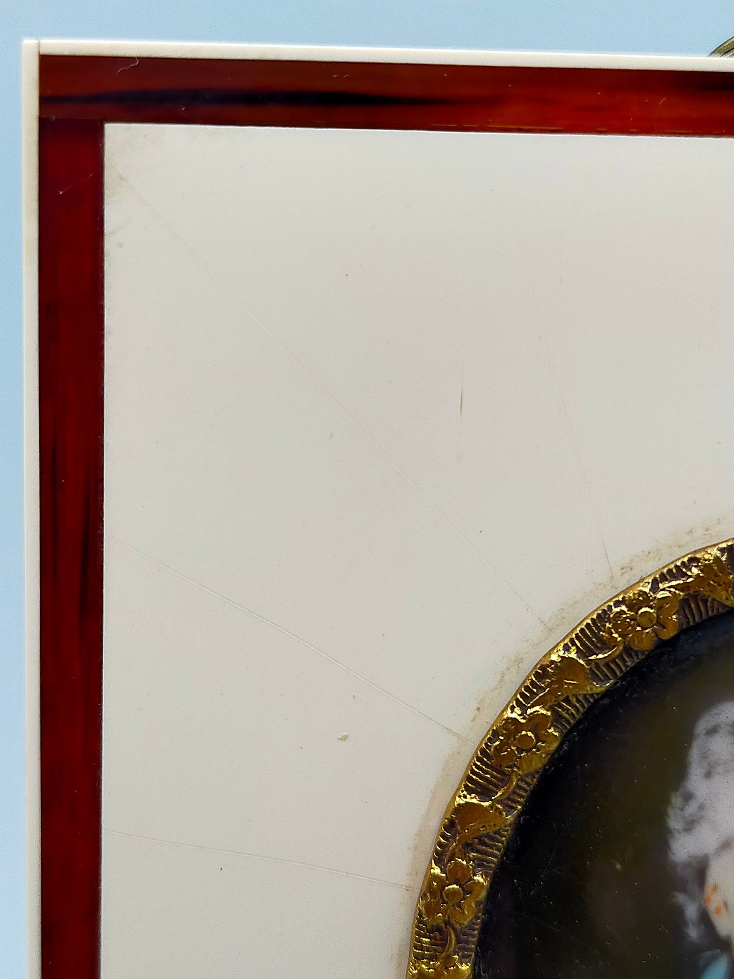 Deutsche Schule (XIX) – Portrait von Goethe – Portraitminiatur