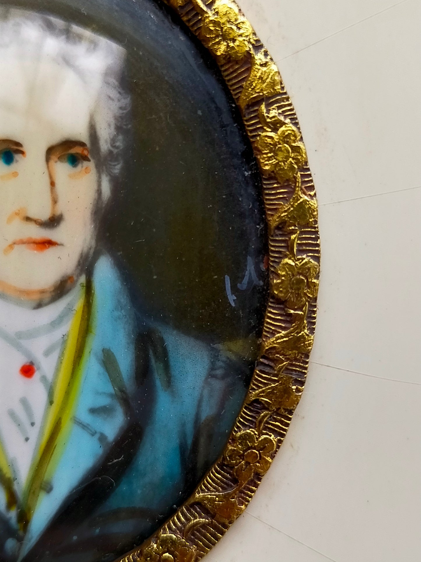 Deutsche Schule (XIX) – Portrait von Goethe – Portraitminiatur
