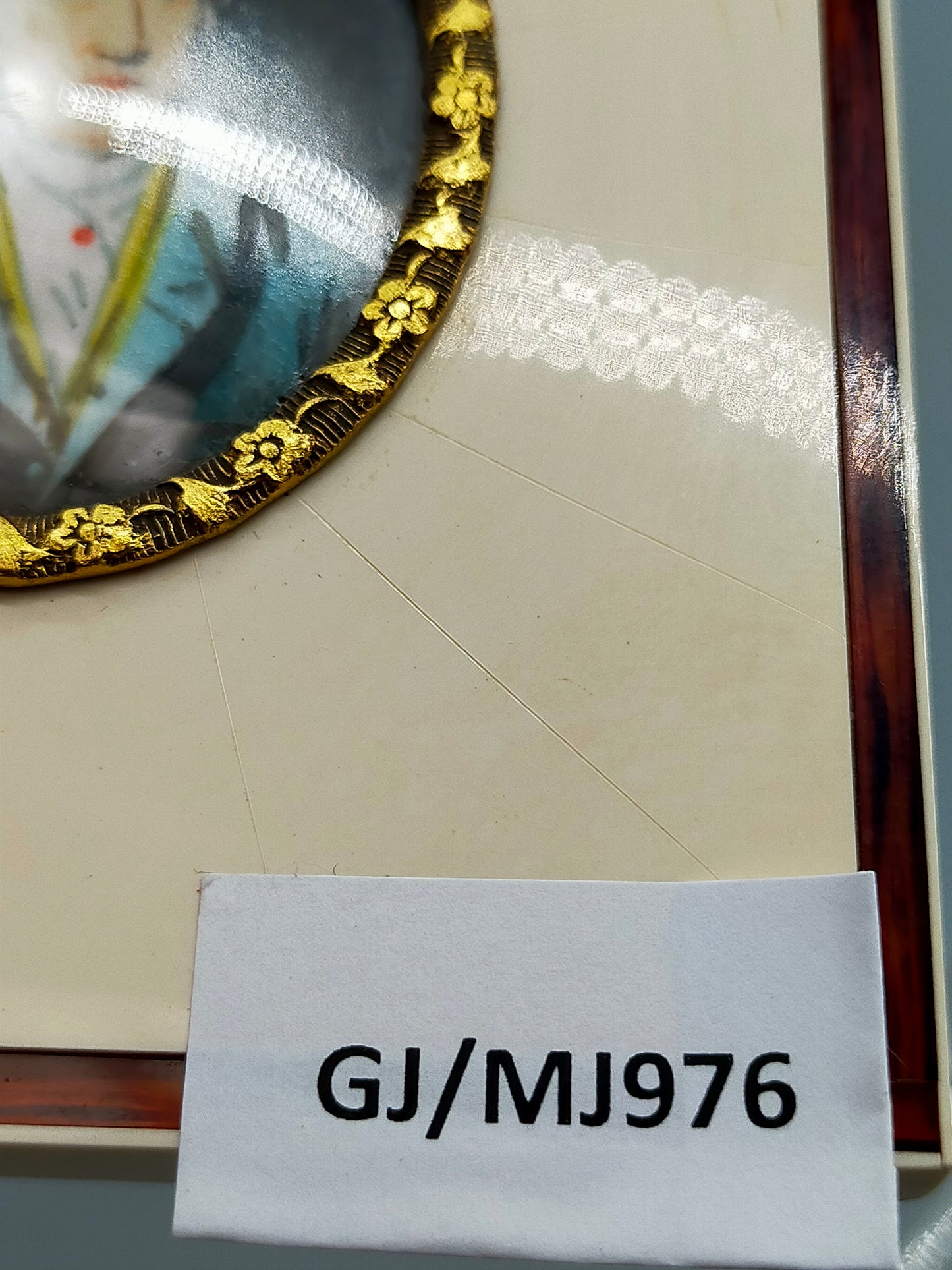 Deutsche Schule (XIX) – Portrait von Goethe – Portraitminiatur