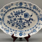 Meissen Zwiebelmuster Beilage Schale – Oval mit Handhaben Porzellan