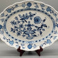 Meissen Zwiebelmuster Beilage Schale – Oval mit Handhaben Porzellan