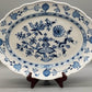 Meissen Zwiebelmuster Beilage Schale – Oval mit Handhaben Porzellan