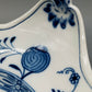 Meissen Zwiebelmuster Beilage Schale – Oval mit Handhaben Porzellan