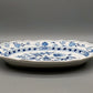 Meissen Zwiebelmuster Beilage Schale – Oval mit Handhaben Porzellan