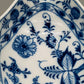 Eleganz Meissen Sauciere Zwiebelmuster aus Porzellan