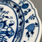 Edle Meissen Beilageplatte Oval Klassisches Zwiebelmuster Porzellan