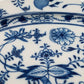 Edle Meissen Beilageplatte Oval  Zwiebelmuster Porzellan