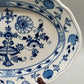 Klassisches Meissen Servierteller Zwiebelmuster Ovaler