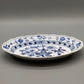 Klassisches Meissen Zwiebelmuster Ovaler Servierteller