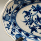 Elegante Meissen Prunk Schale Zwiebelmuster Porzellan oval