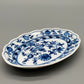 Elegante Meissen Prunk Schale Zwiebelmuster Porzellan oval