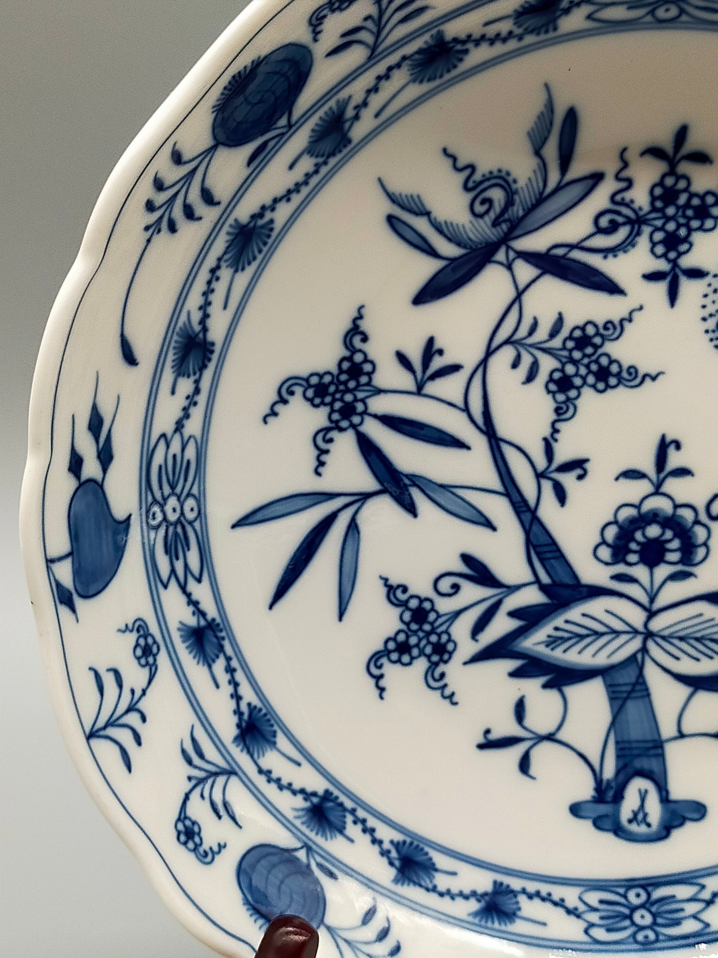 Original Meissen Zwiebelmuster Teller