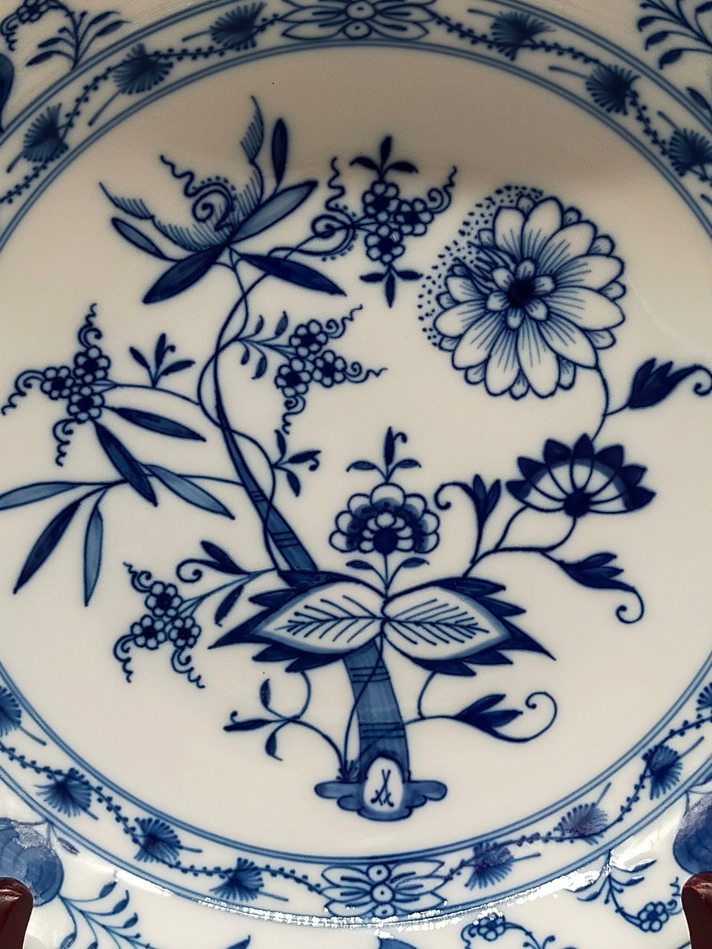 Original Meissen Zwiebelmuster Teller