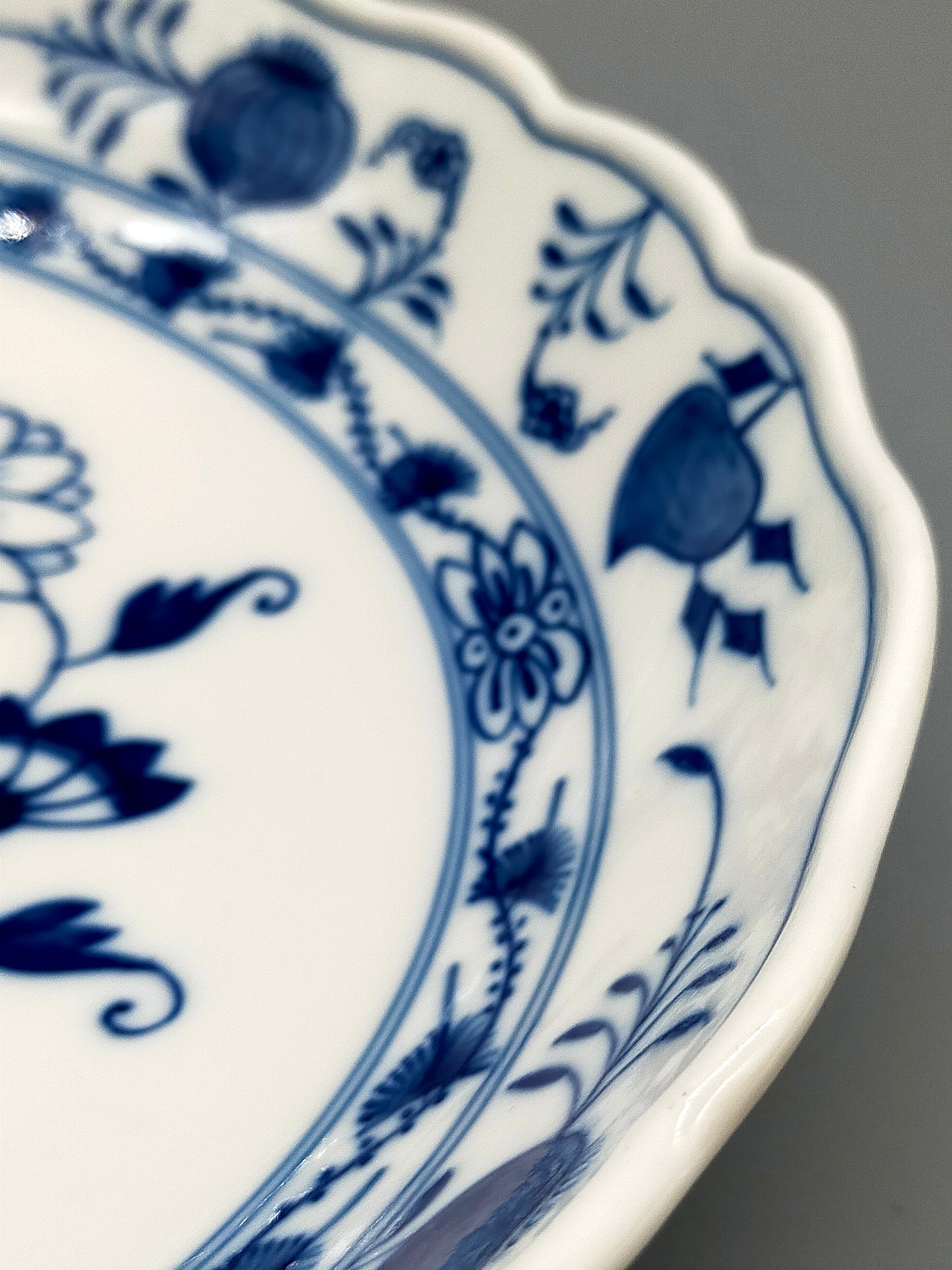 Original Meissen Zwiebelmuster Teller