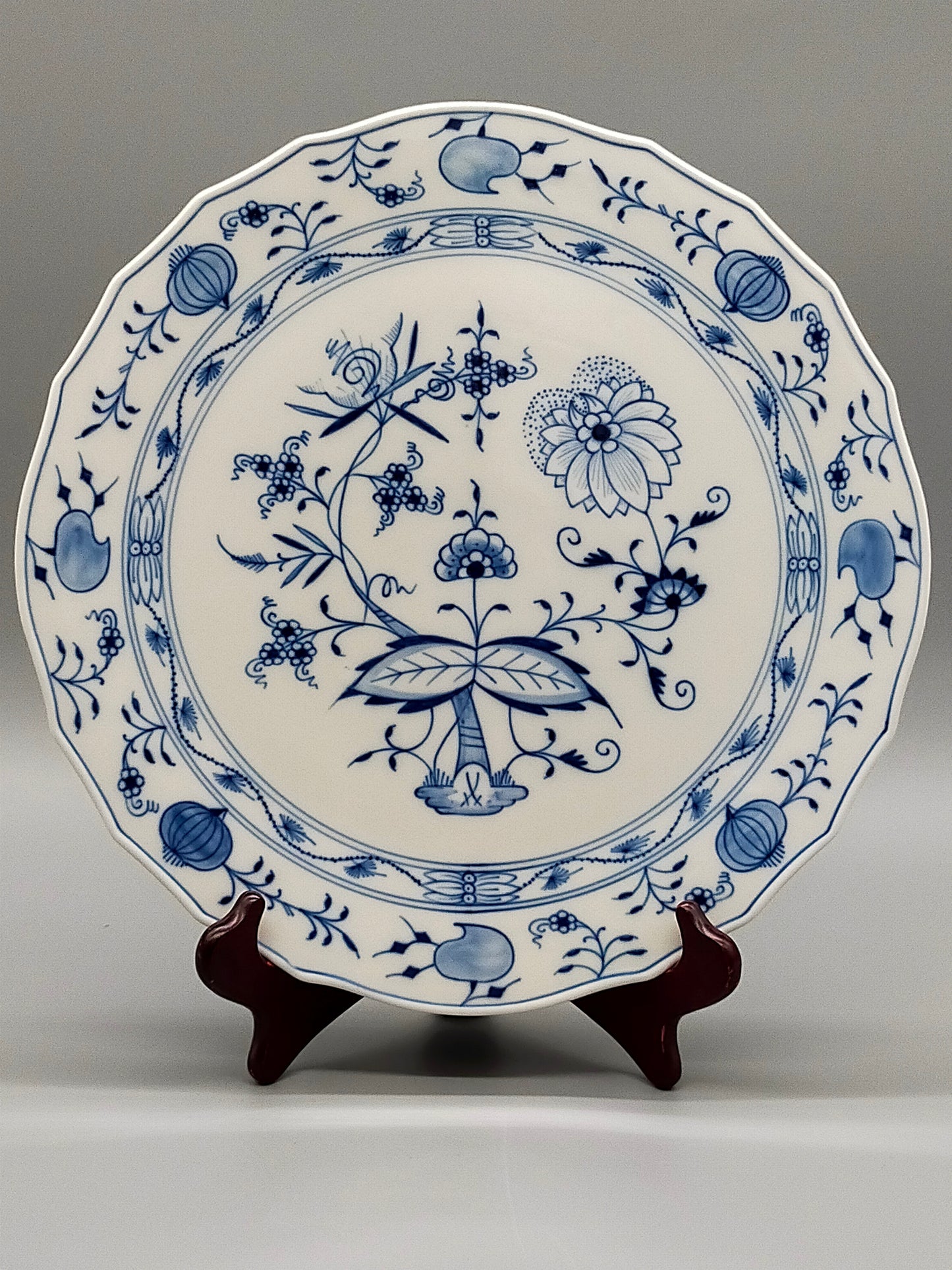 Meissen Zwiebelmuster Teller Klassisches Porzellan Kunsthandwerk