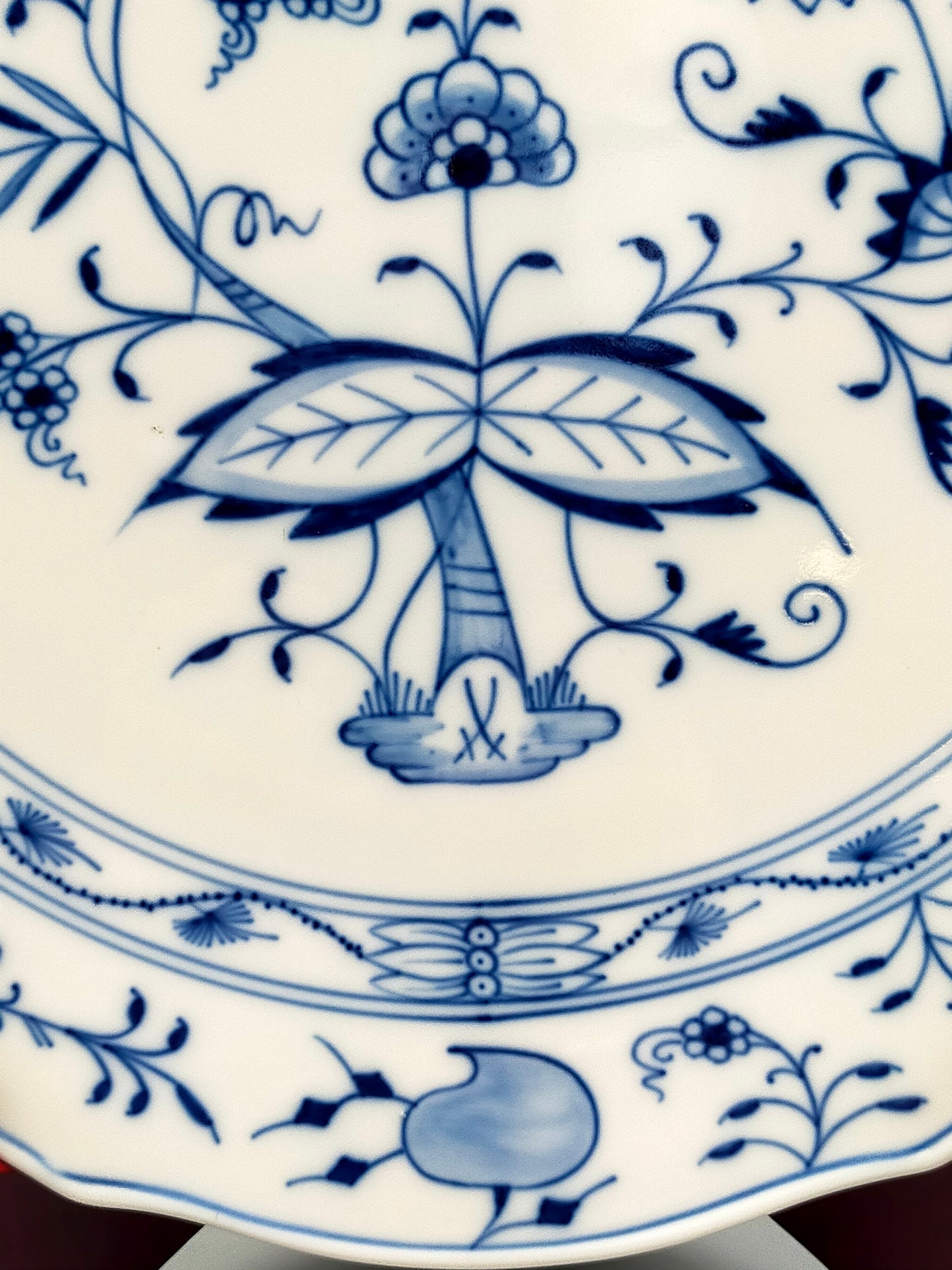 Meissen Zwiebelmuster Teller Klassisches Porzellan Kunsthandwerk