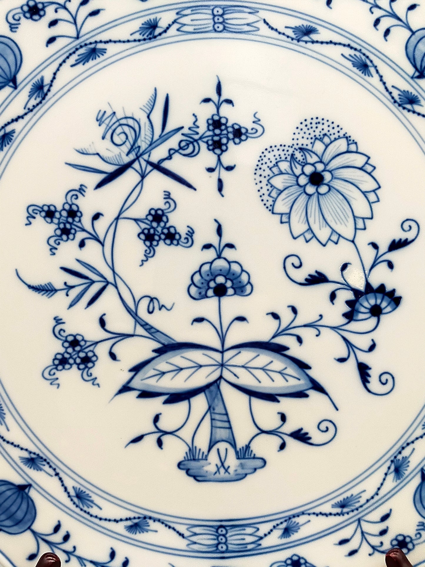 Meissen Zwiebelmuster Teller Klassisches Porzellan Kunsthandwerk