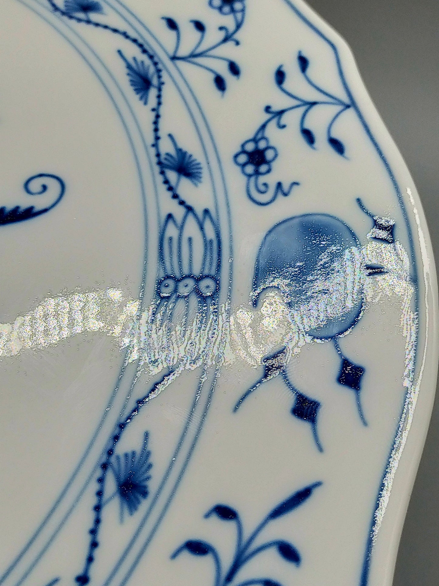 Meissen Zwiebelmuster Teller Klassisches Porzellan Kunsthandwerk