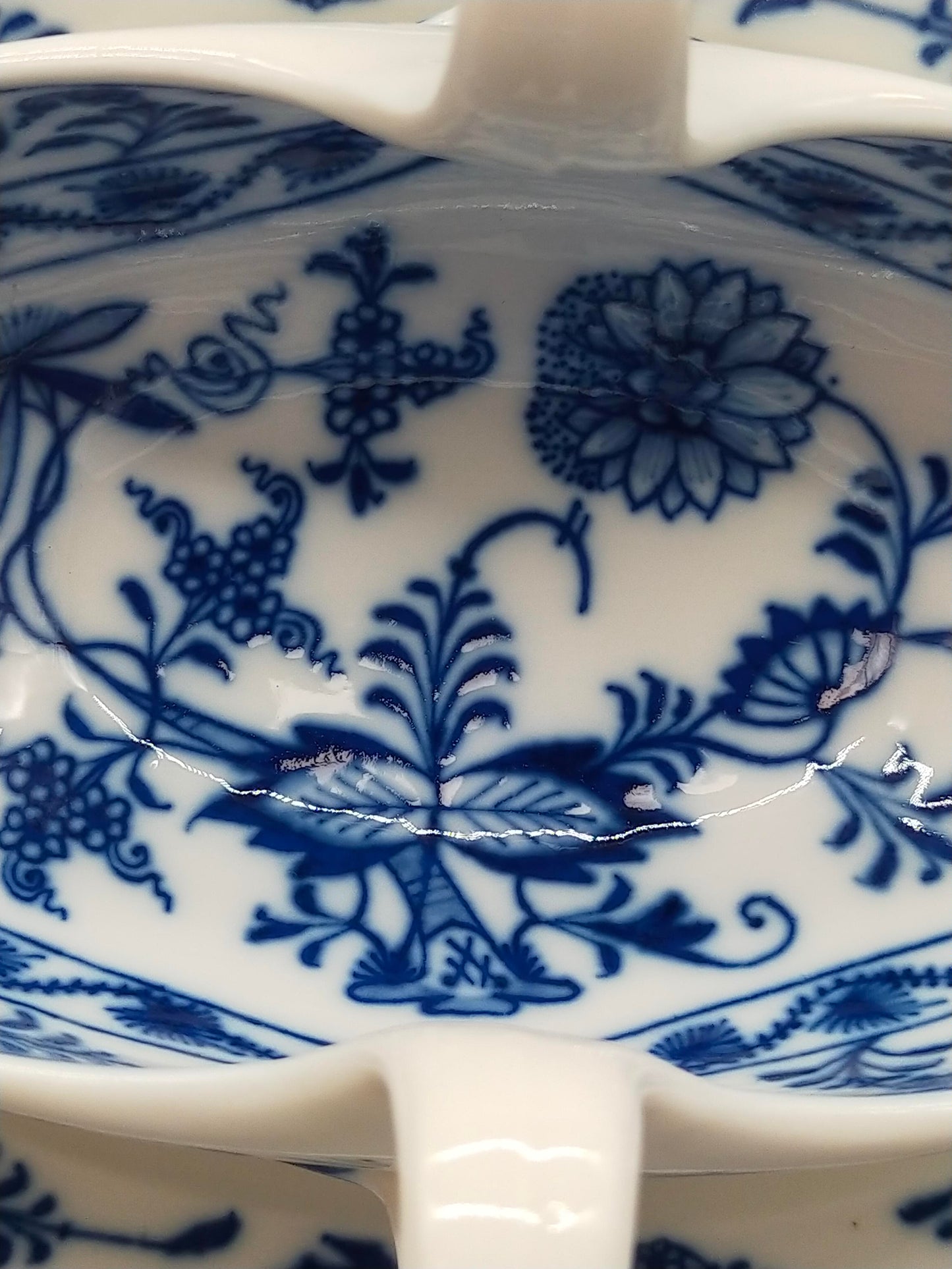 Original Meissen Zwiebelmuster Sauciere Edles Porzellan Knaufzeit