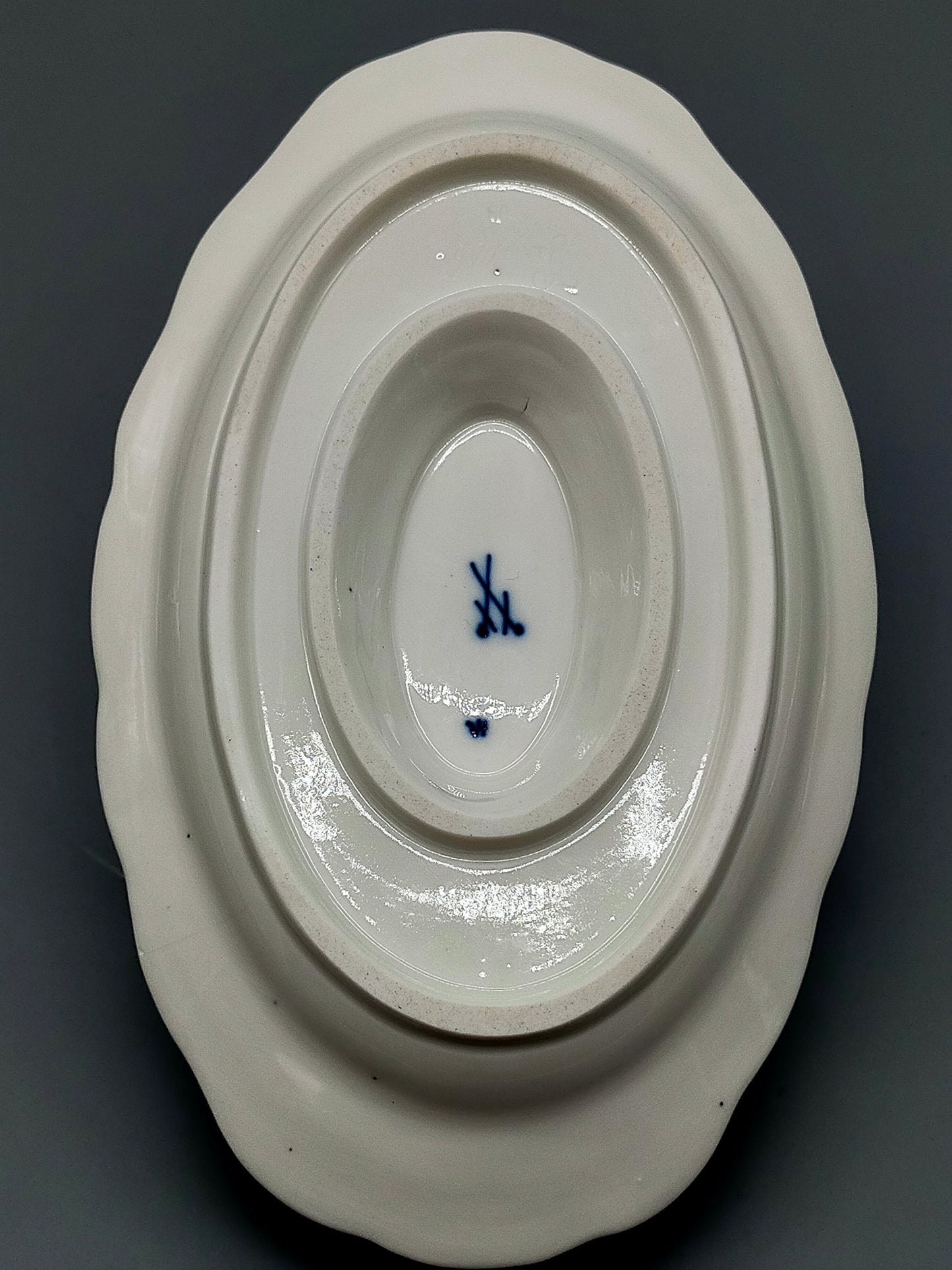 Original Meissen Zwiebelmuster Sauciere Edles Porzellan Knaufzeit
